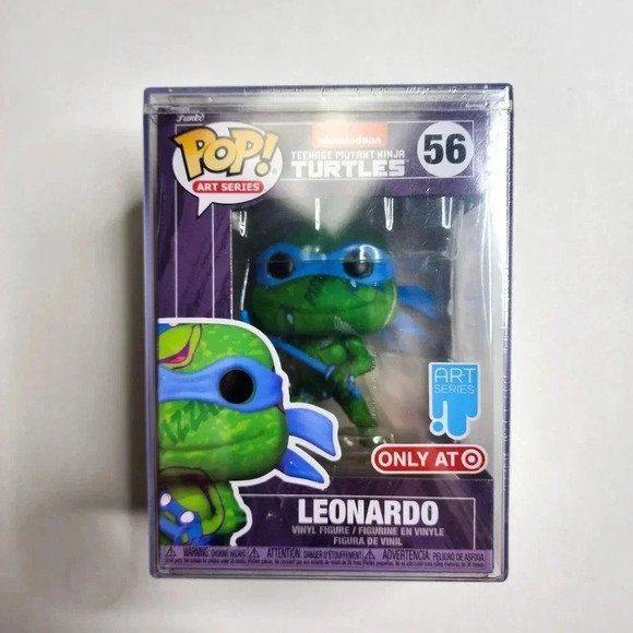 Set of 3 TMNT Funko Pop Art Series Target Exclusive 56 57 58 Ninja Turtles NEW - Picture 4 of 6